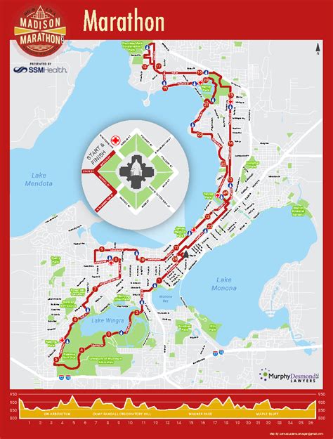 Madison wi marathon - Race info for the 2024 Madison Marathon & Half Marathon in Madison, WI, with a course map, elevation profile, runner reviews, registration info & more. USA Race Calendars. New York; California; ... Located in southern Wisconsin, Madison experiences cold weather in November, with record temperatures as low as -11ºF (1947) and as high as 77ºF ...